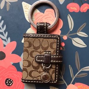 Coach Accessories - Coach signature canvas keychain Coach Accessories - Coach signature canvas keychain